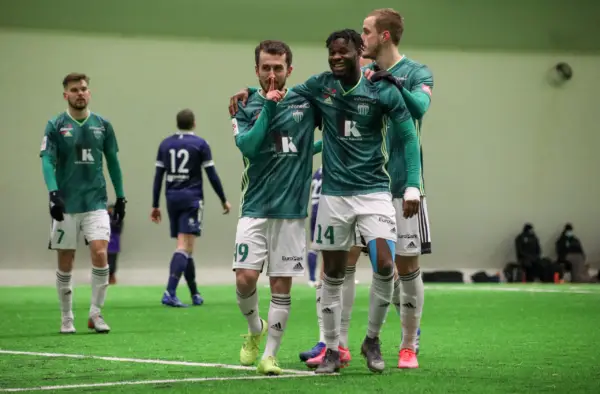 FCI Levadia defeats Maardu Linnameeskond to advance in the Maardu Cup.