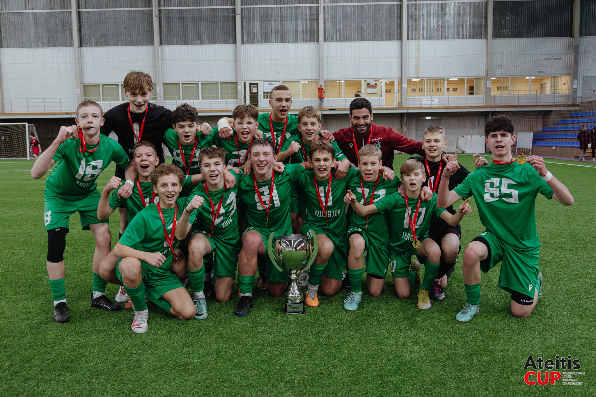 Levadia noored alistasid finaalis Šahtari eakaaslased ja võitsid maineka Ida-Euroopa turniiri