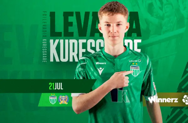 FCI Levadia hosts FC Kuressaare in the Premium League this Sunday.